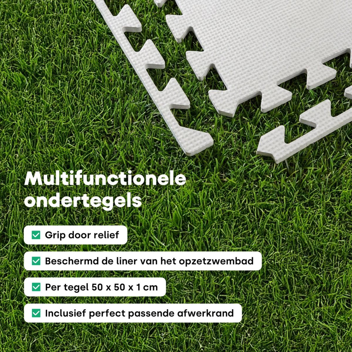 Intex Zwembadtegels - 50 cm x 50 cm x 1 cm - Blauw — afbeelding 15