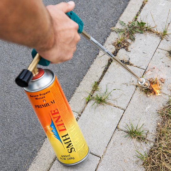 SMH LINE® Gasflessen - 8x 600ml - EN417 Schroefventiel - Gasfles voor onkruidbrander van Merkloos — afbeelding 5