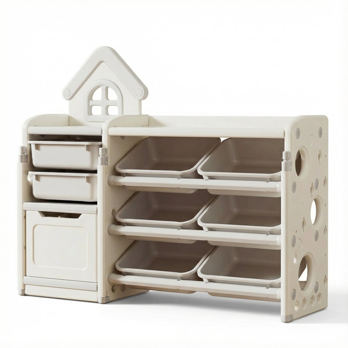 Opberg Combinatie Huis Grijs | Russle