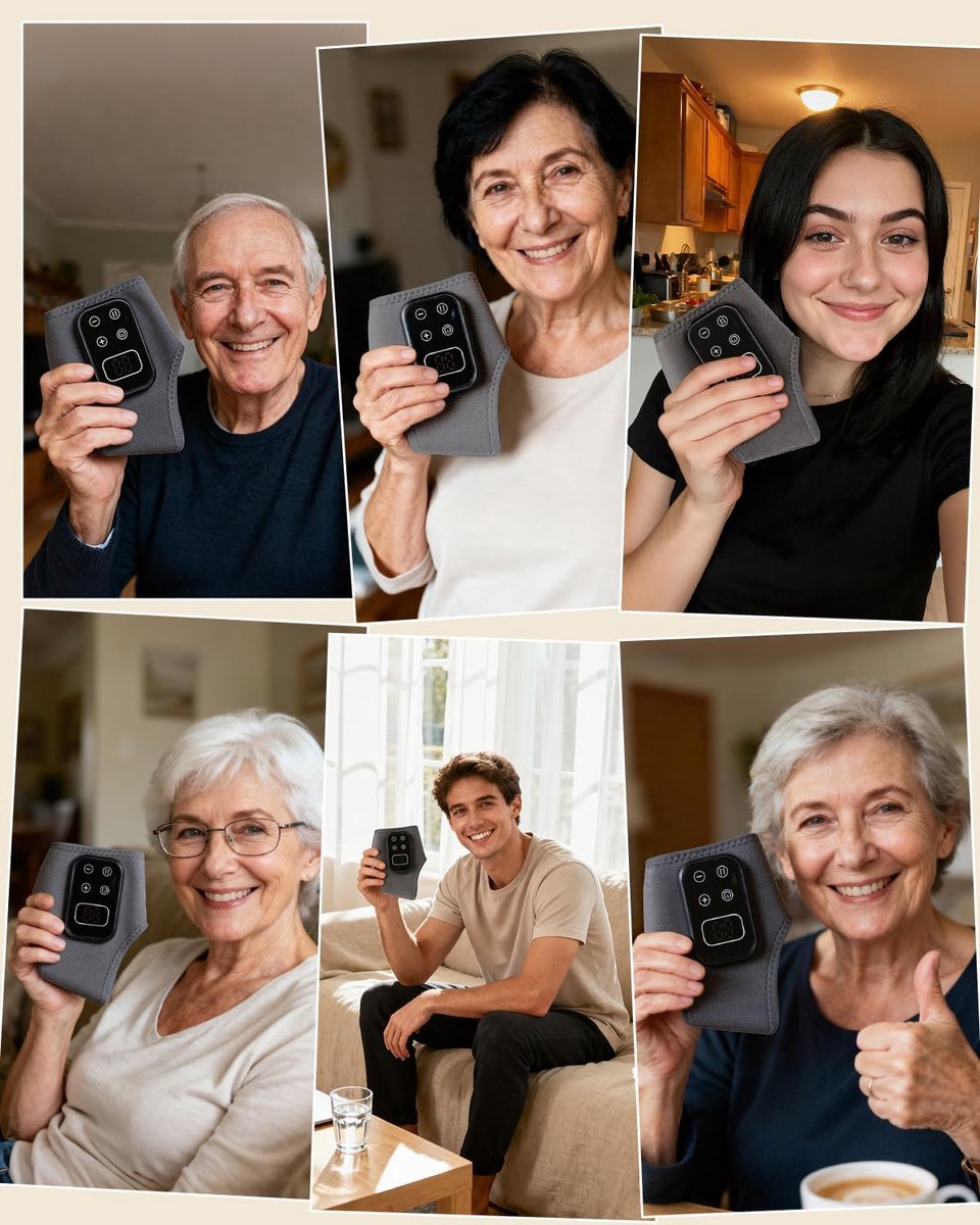 Draadloze Voetmassager met Warmtefunctie - Elektrische Voetmassage Apparaat met 3 Massagestanden en 5 Warmteniveaus - Voetwarmer voor Voetpijn Hielspoor en Plantaire Fasciitis - Verlicht Spierspanning — cadeau in Verzorging - foto 2