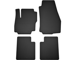 Wielganizator BasicProtect Serie - Universele Rubberen Automatten - Ford Mondeo MK4 - Set van 4