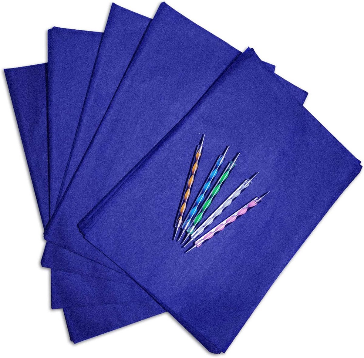 100 Vellen Blauw Carbon Kopieerpapier A4 - Transferpapier voor Hout, Papier en Canvas