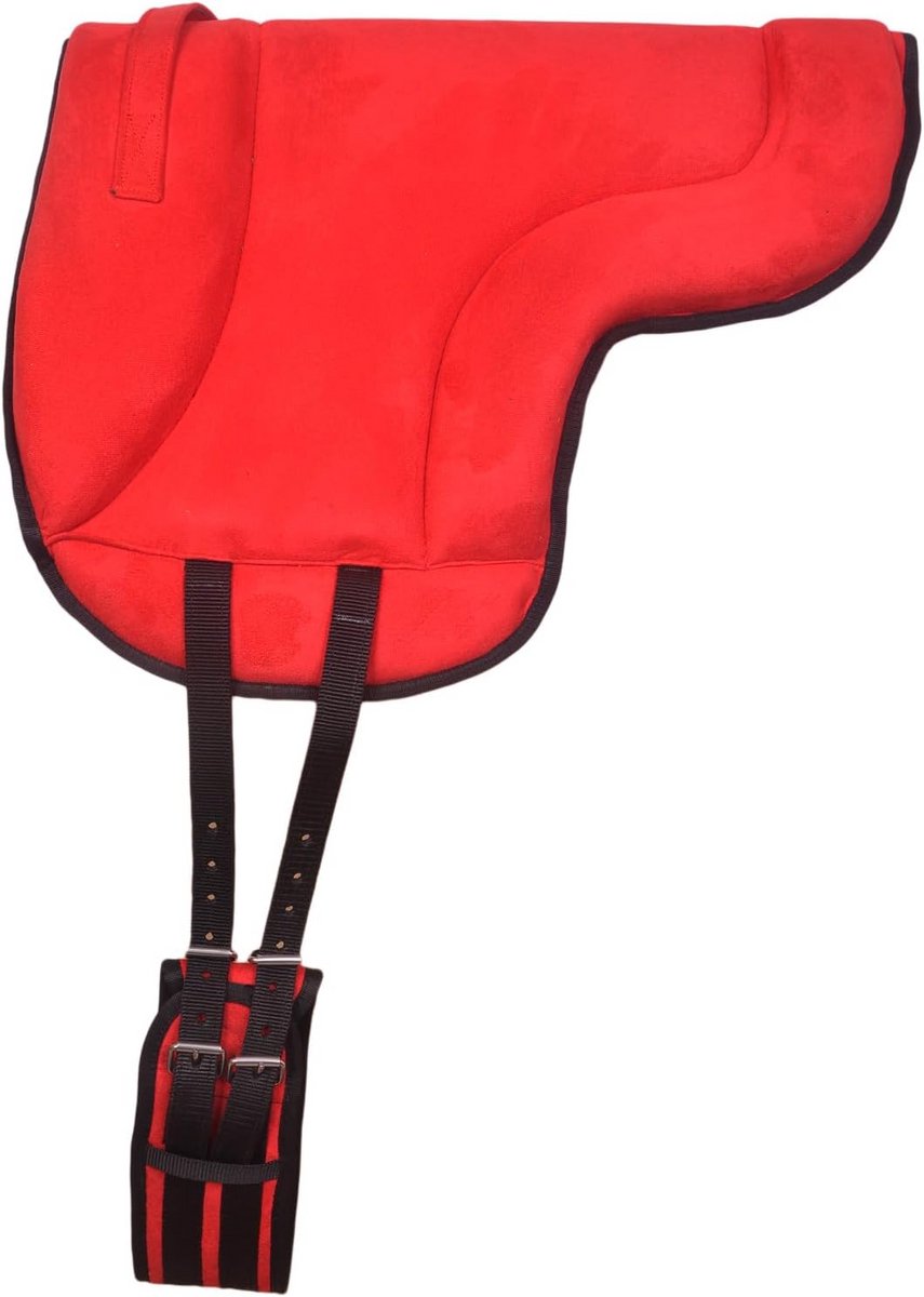 Comfortabel Bareback Pad voor Pony en Paard met Stevige Singel - Geschikt voor Beginners