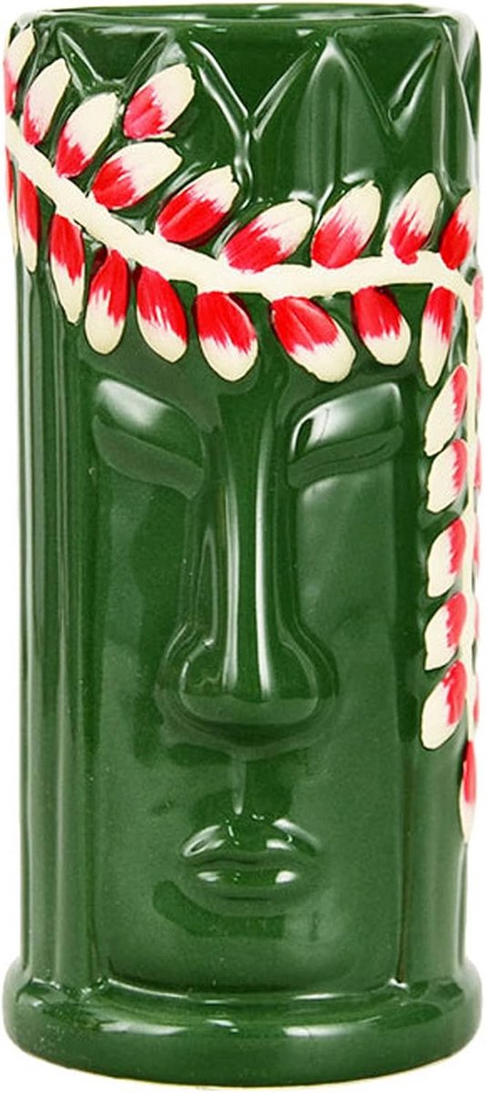 Keramische Tiki Cocktailbeker voor Tropische Drankjes