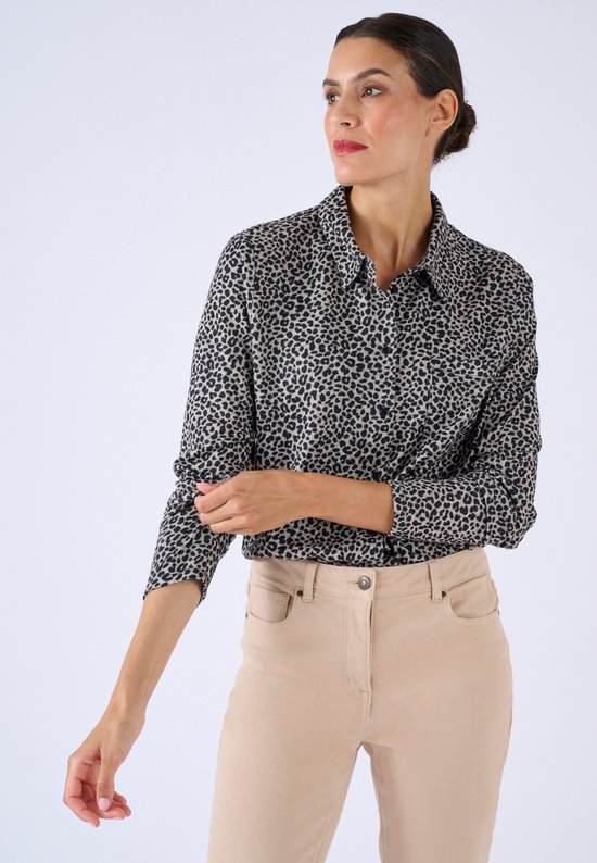 Damart - Chemise tricot avec étiquette Thermolactyl - Femmes - Zwart - XL