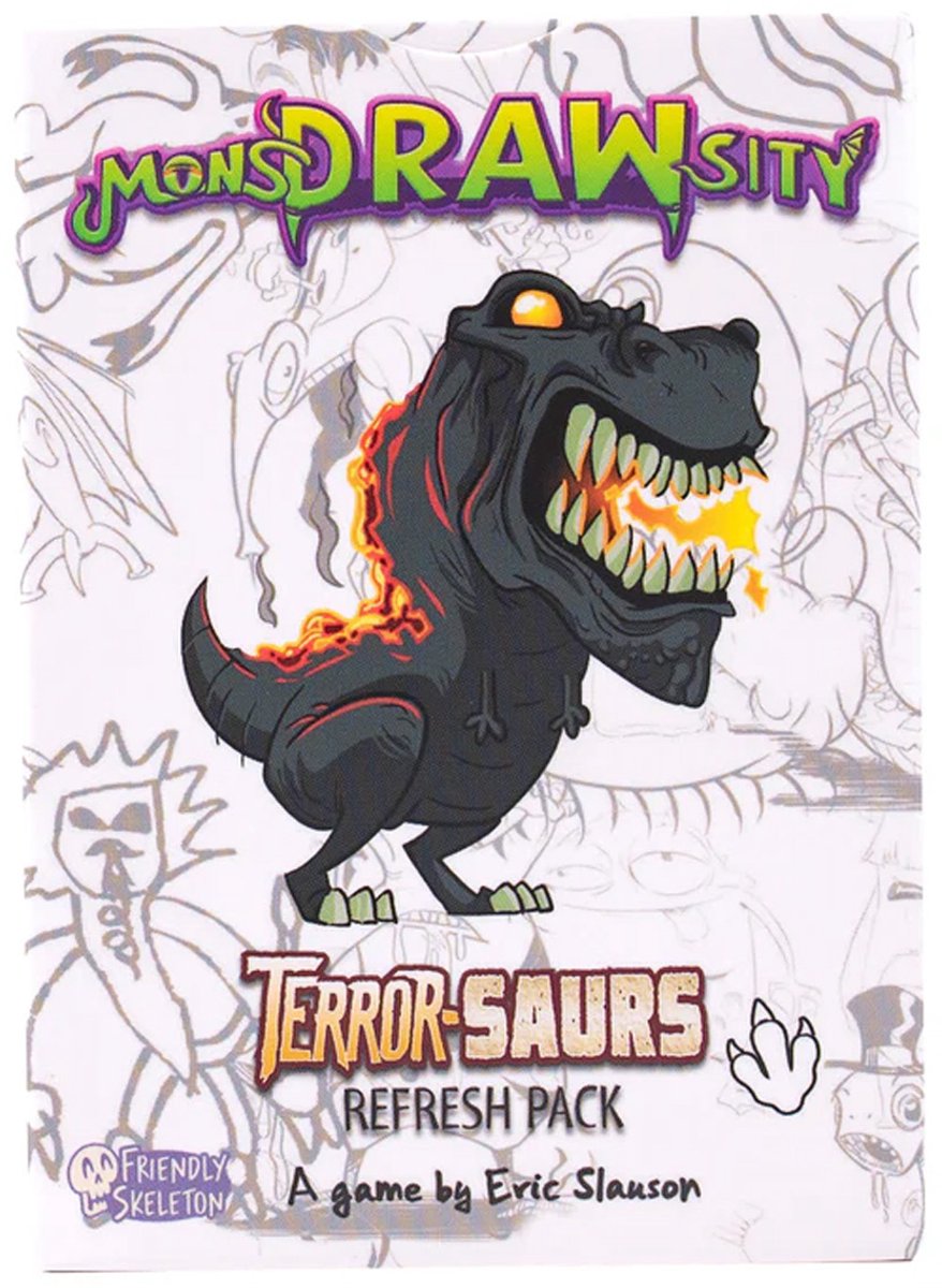 MonsDRAWsity TerrorSaurs Refresh Pack - Bordspel uitbreiding - Engels