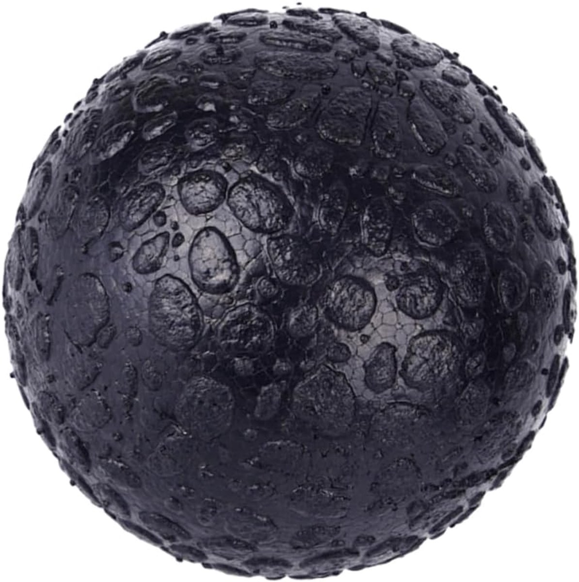 Massagebal - Spierontspanning Tool - Zelfmassage - Extra stevig - 10 cm diameter - Zwart