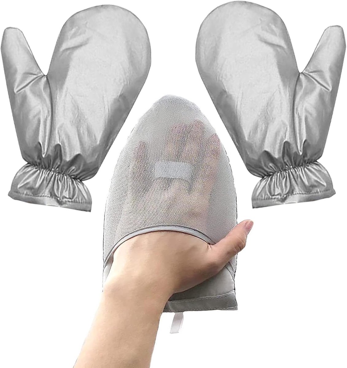 Stoomhandschoenen Kleding - Strijkplank Handschoen - Kreukels Verwijderen - Hittebestendig Materiaal - 25x15 cm - A
