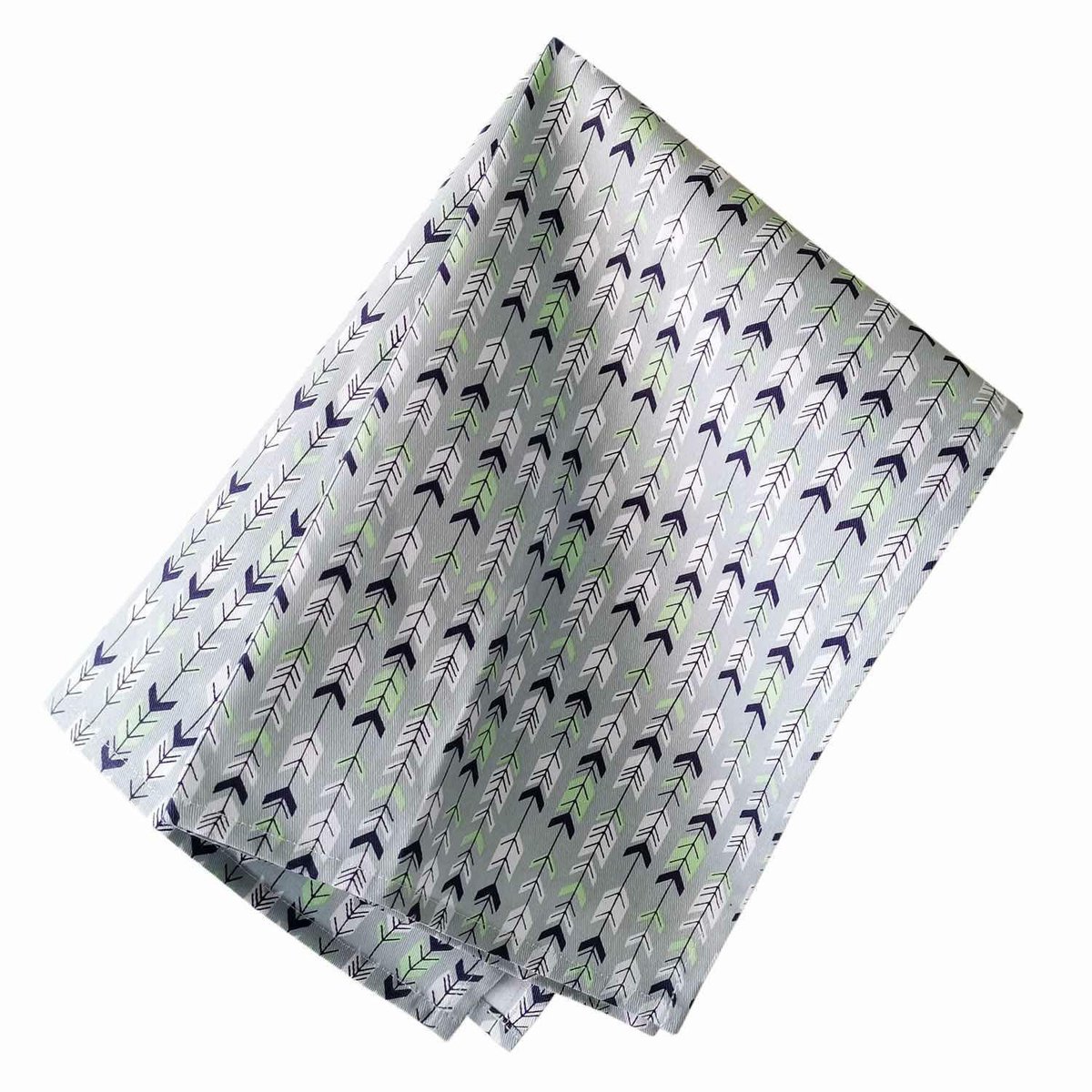 Spod Igły i Nitki - Thee- en Keukendoek - Grijs/Blauw - 45x65 cm - 100% Katoen
