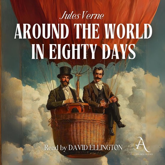 Around the World in Eighty Days - Audiobook - cover