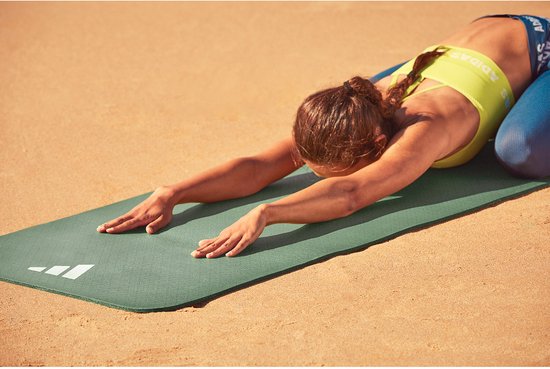 Adidas Yoga Mat - Raw Green - 173 x 61 x 0.8 cm van Adidas — afbeelding 5