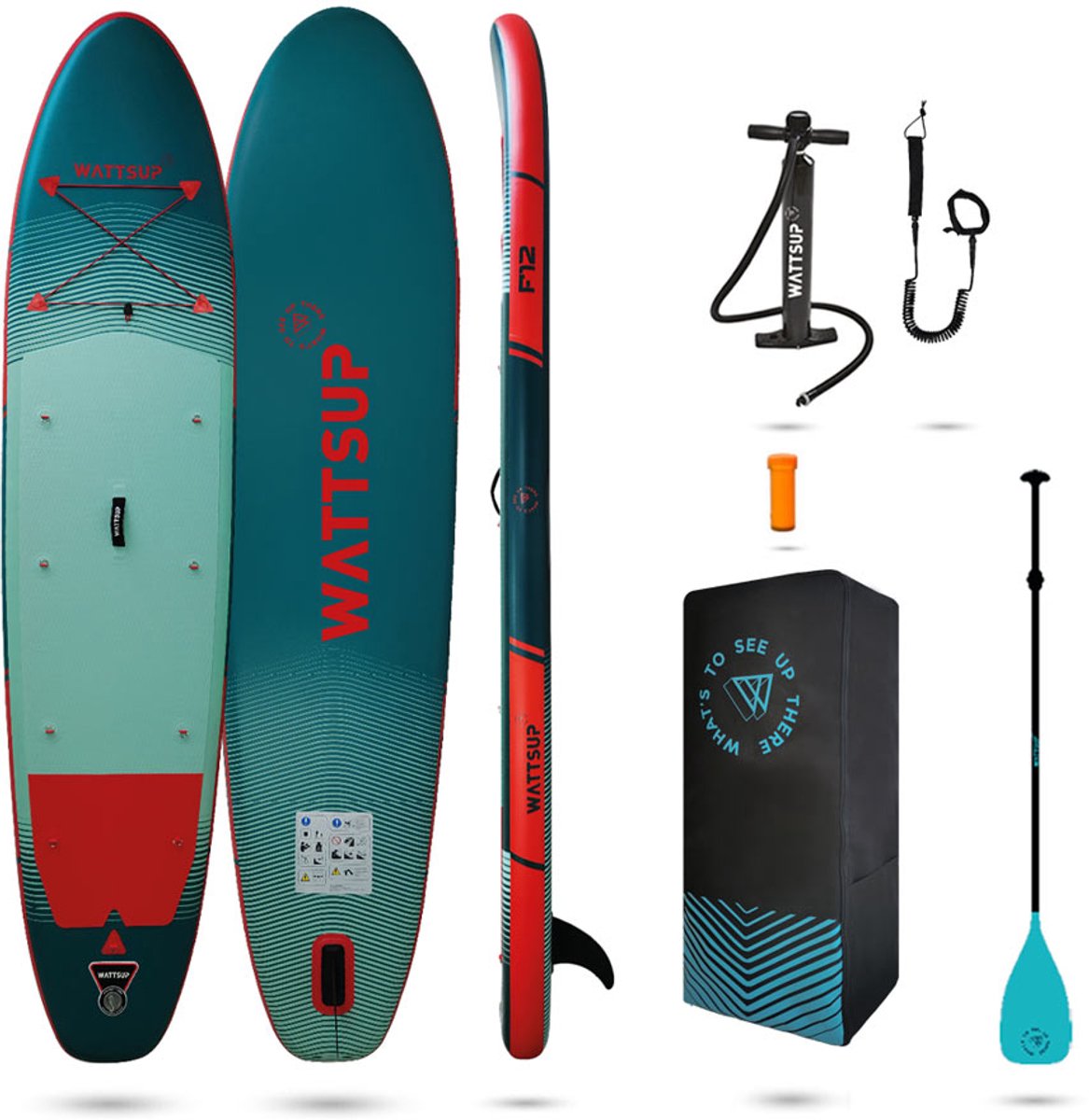 WATTSUP Sup Board F12 Opblaasbaar 366cm