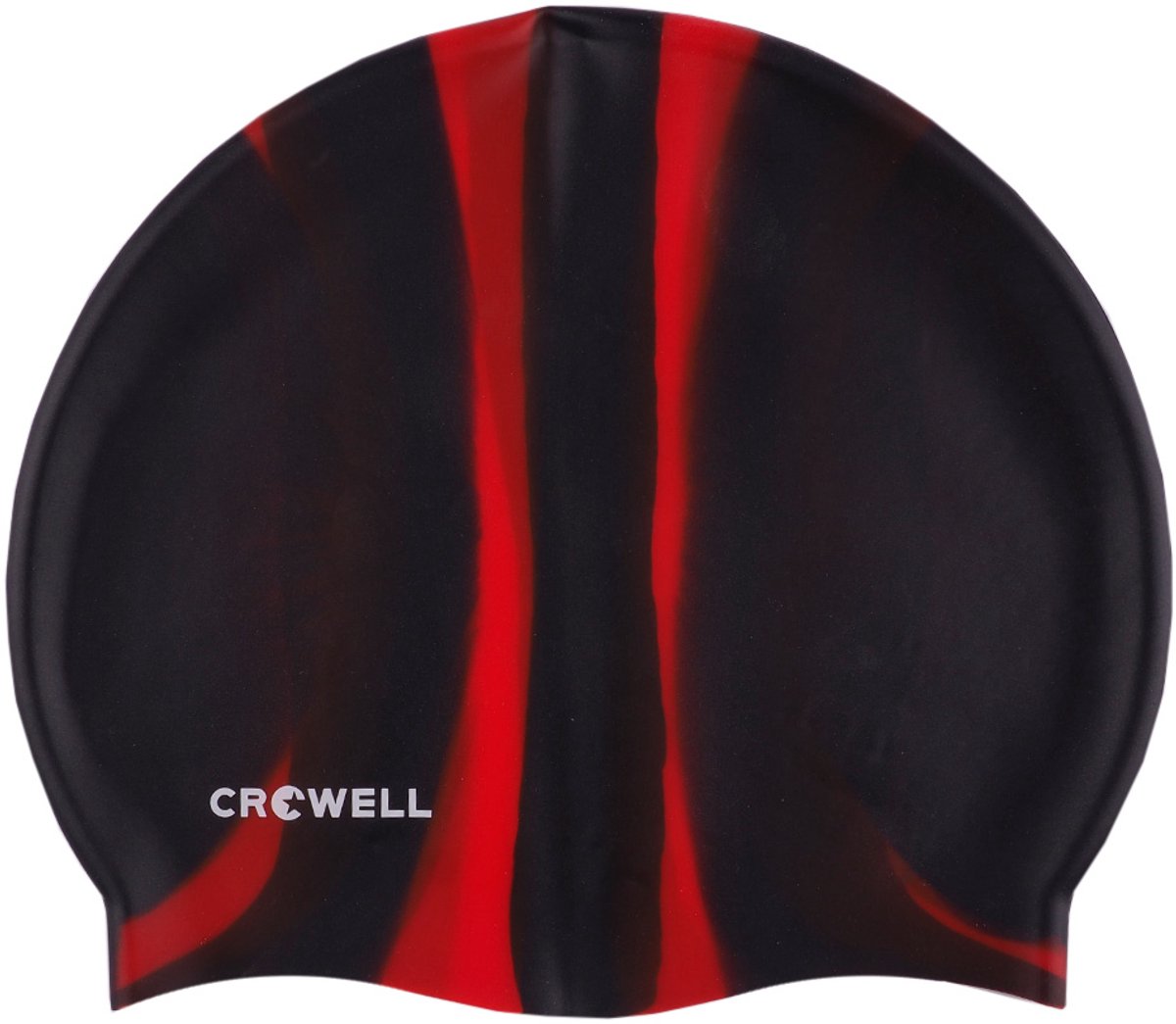 Crowell Badmuts Zwem Siliconen Multi Flame Zwart-Rood kol.02