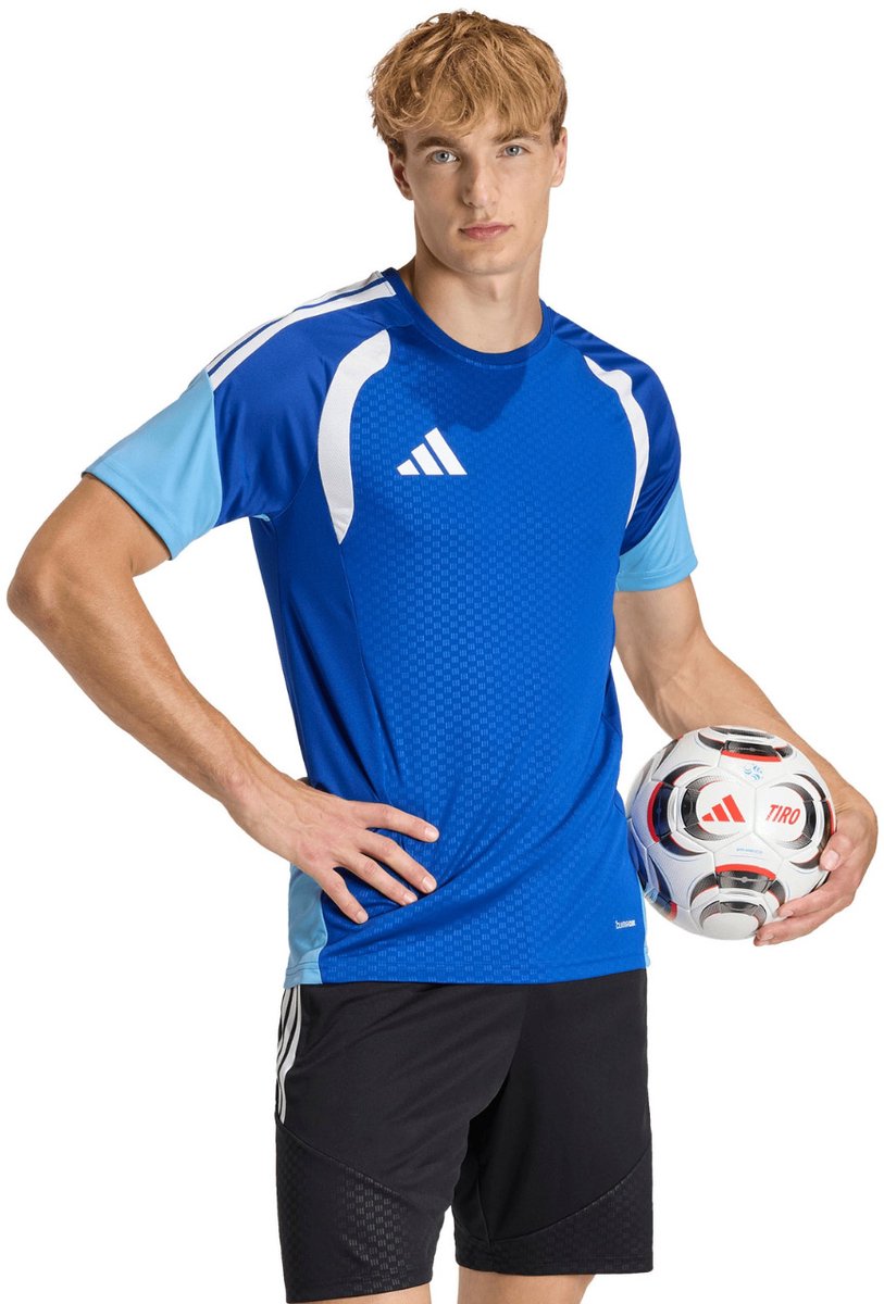 adidas T-shirt Heren Tiro 26 Competition Training Jersey Blauw - Maat L