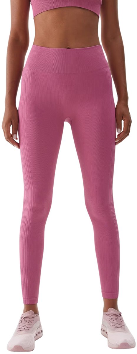 4F Legging Dames Donkerroze - Maat XS/S