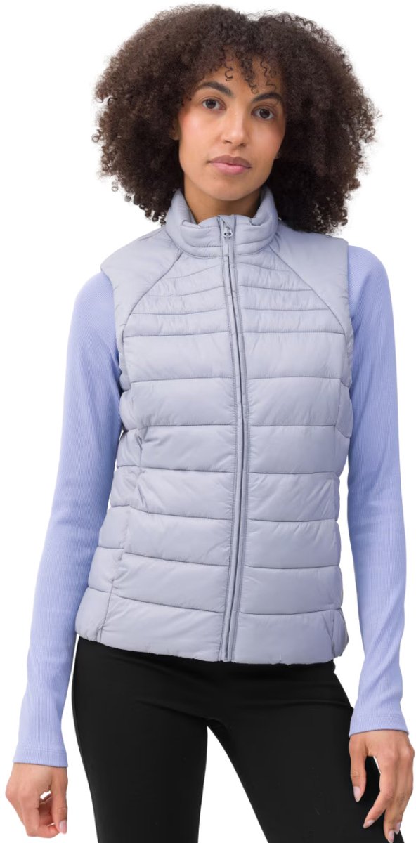4F Jas Dames Gewatteerde Blauw - Maat S