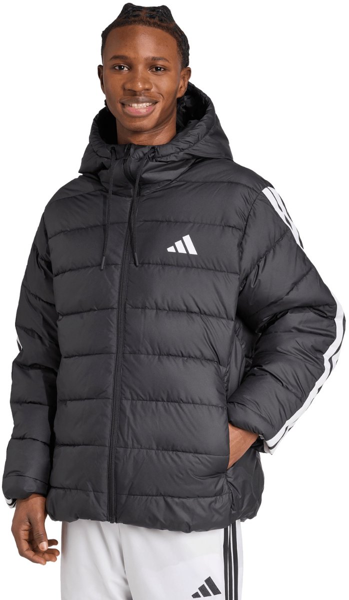 adidas Jas Heren Essentials Climawarm 3-Stripes Zwart