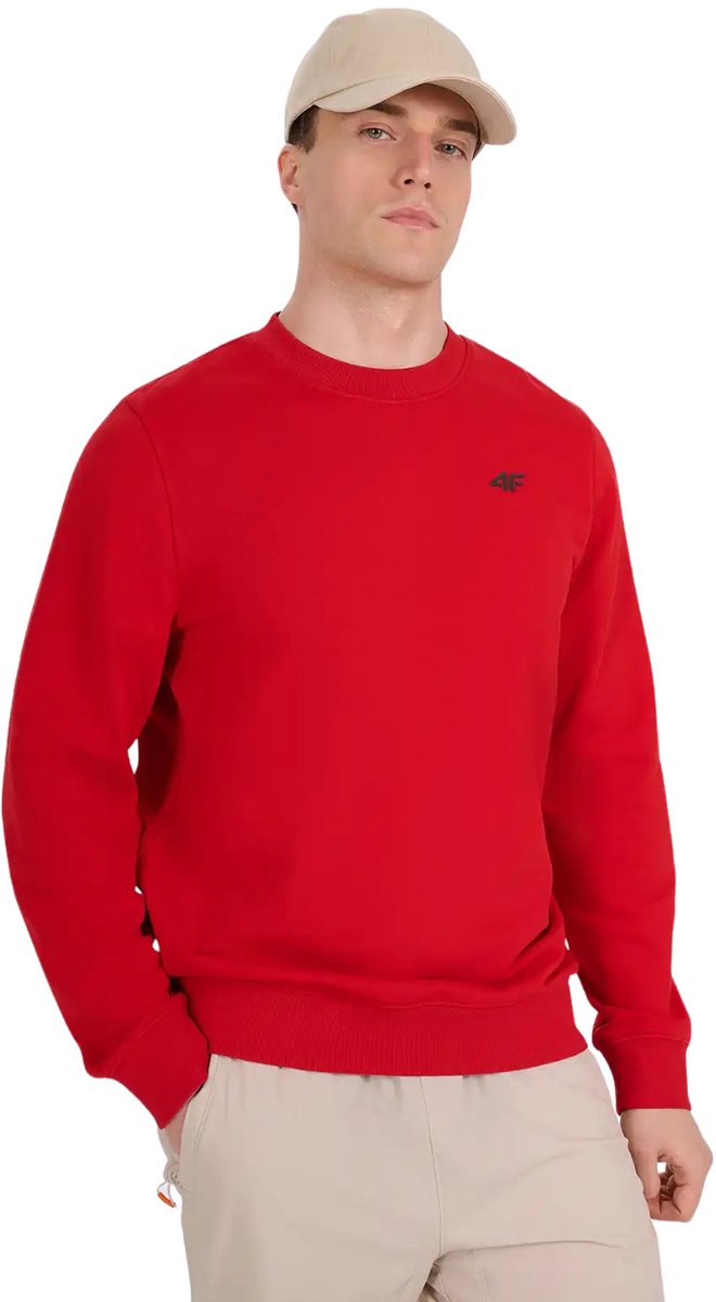 4F Sweater Heren Rood - Maat XL