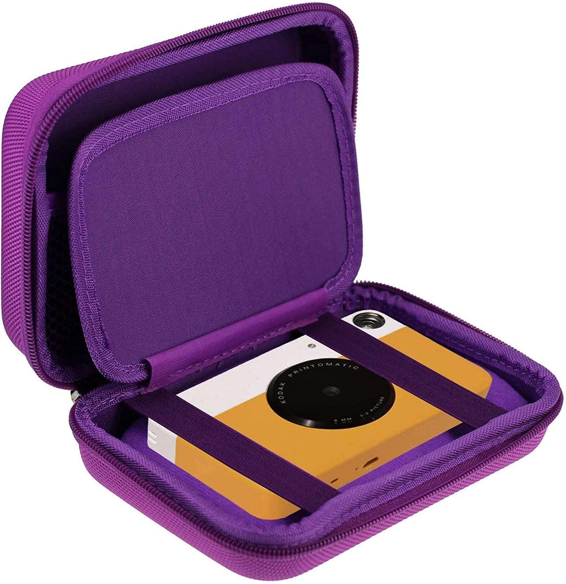 GPS Hoes - Opbergtas - Mobiele Printer - Op maat Gemaakt - 18x13x6 cm - Paars