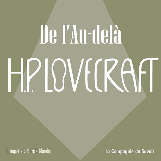 De l'au delà - cover