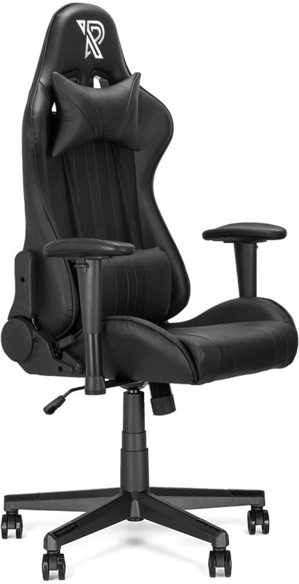Ranqer Felix – Chaise gaming avec dossier et accoudoirs réglables – Siège gamer Noir