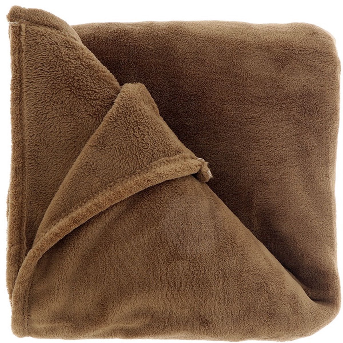Unique Living Plaid Claudi 130x160cm Coconut Bruin