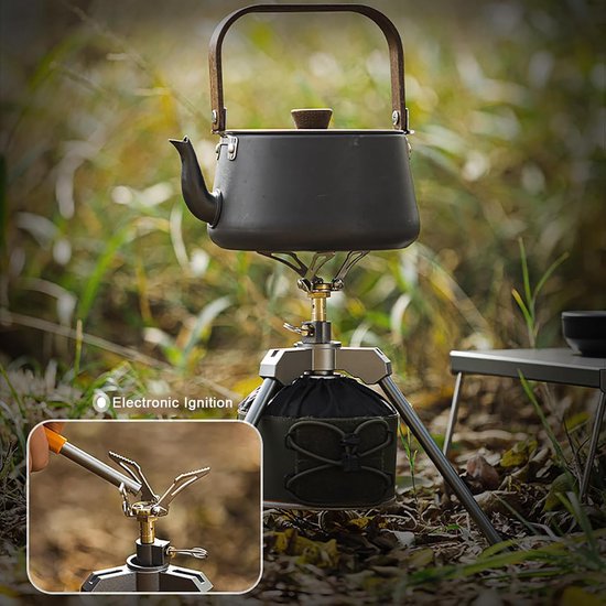 Camping Gasfornuis - Licht Kooktoestel - Outdoor Koken - Ultralicht 45g - Compact Ontwerp van Camping — afbeelding 4