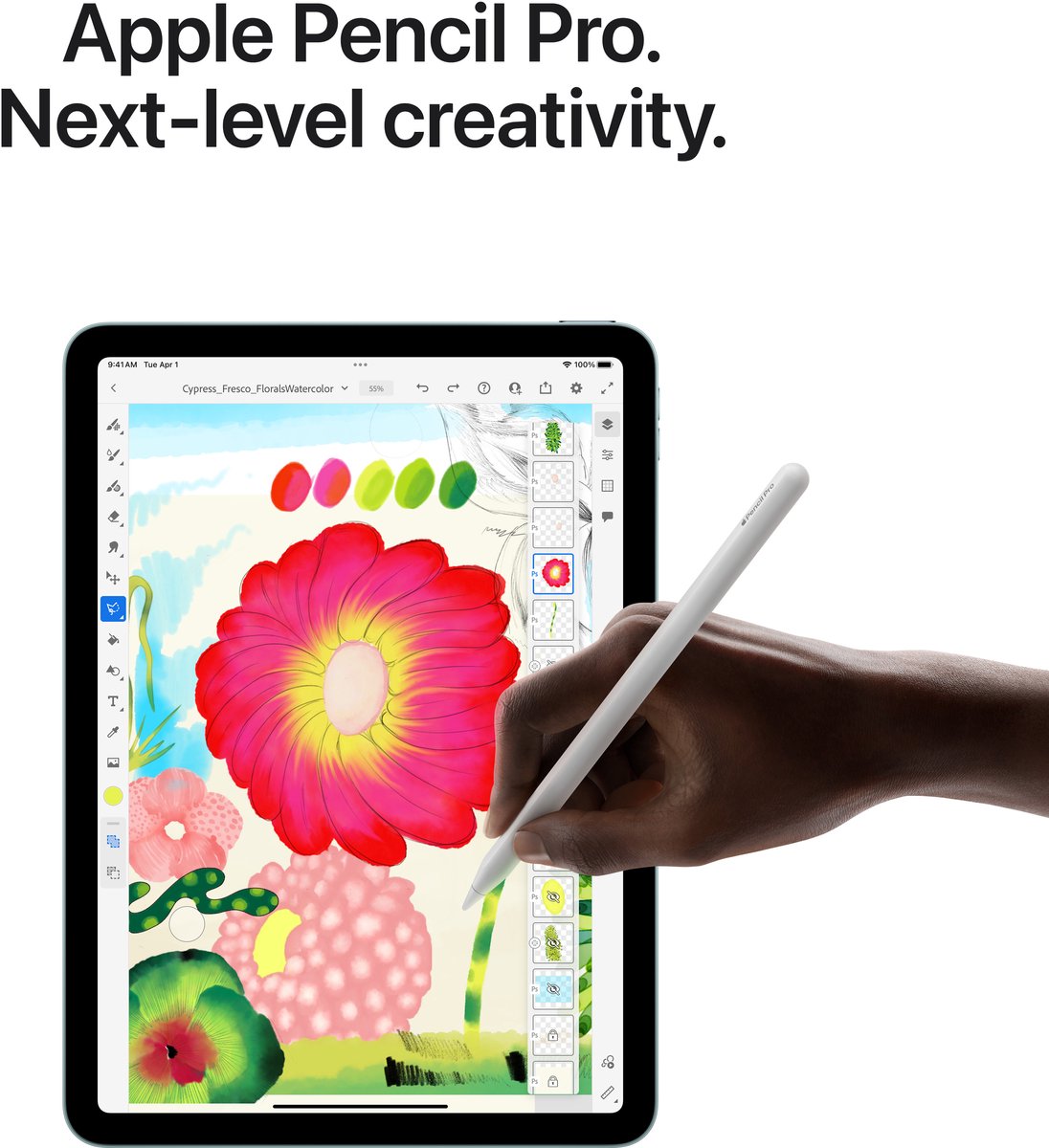Apple iPad Air M3 (2025) 13-inch - M3-chip en Liquid Retina Display thumbnail 4