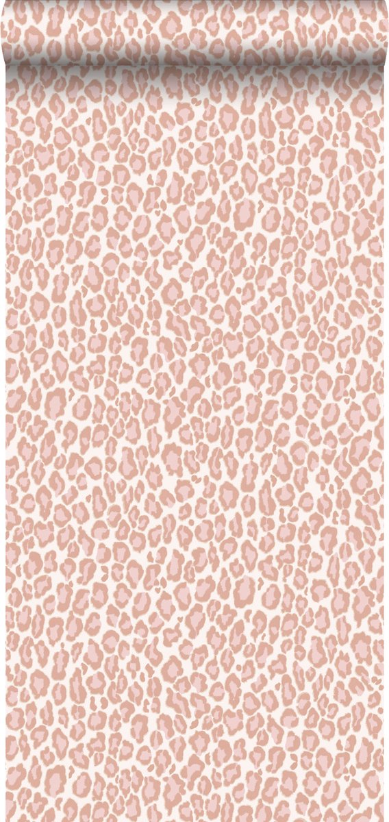 Proefstaal Walls4You behang panterprint roze - 26,5 x 21 cm - 935282-S