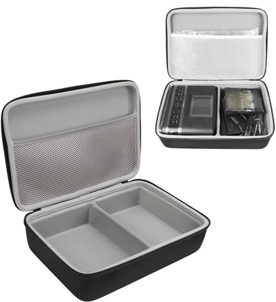 KARZO - Opslag Case Compatibel met Selphy CP1500, Waterdicht Schokbestendig EVA Harde Case met Handriem, Draagbare Foto Printer Accessoire voor CP1300 CP1200