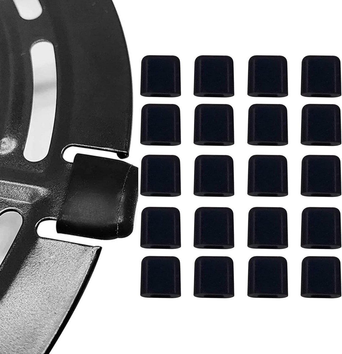 Universele Siliconen Bumpers voor Airfryer - Set van 20 Stuks