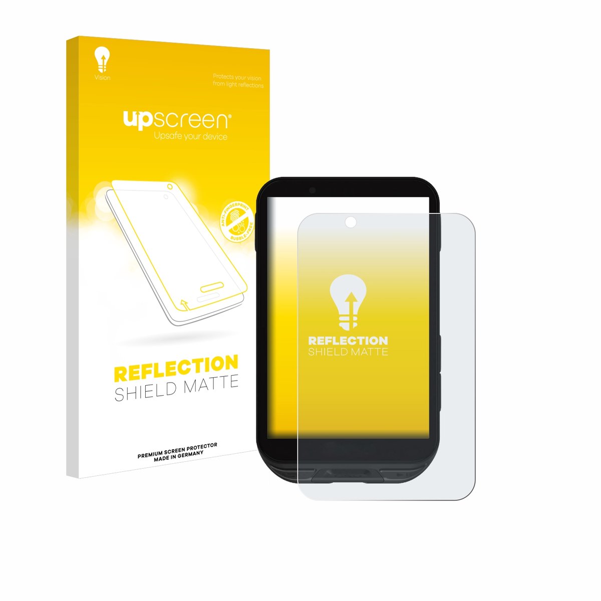 upscreen - Screenprotector voor igpsport igs800 - Folie Beschermfolie anti glare matte