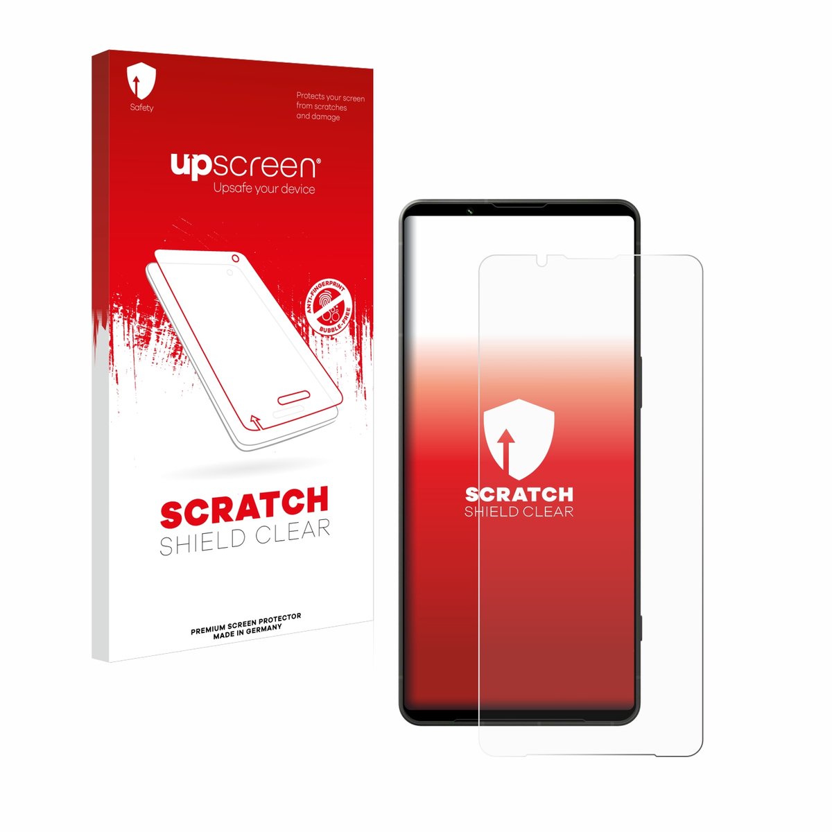 upscreen - Screenprotector voor Sony Xperia 1 VI - Folie Beschermfolie transparant