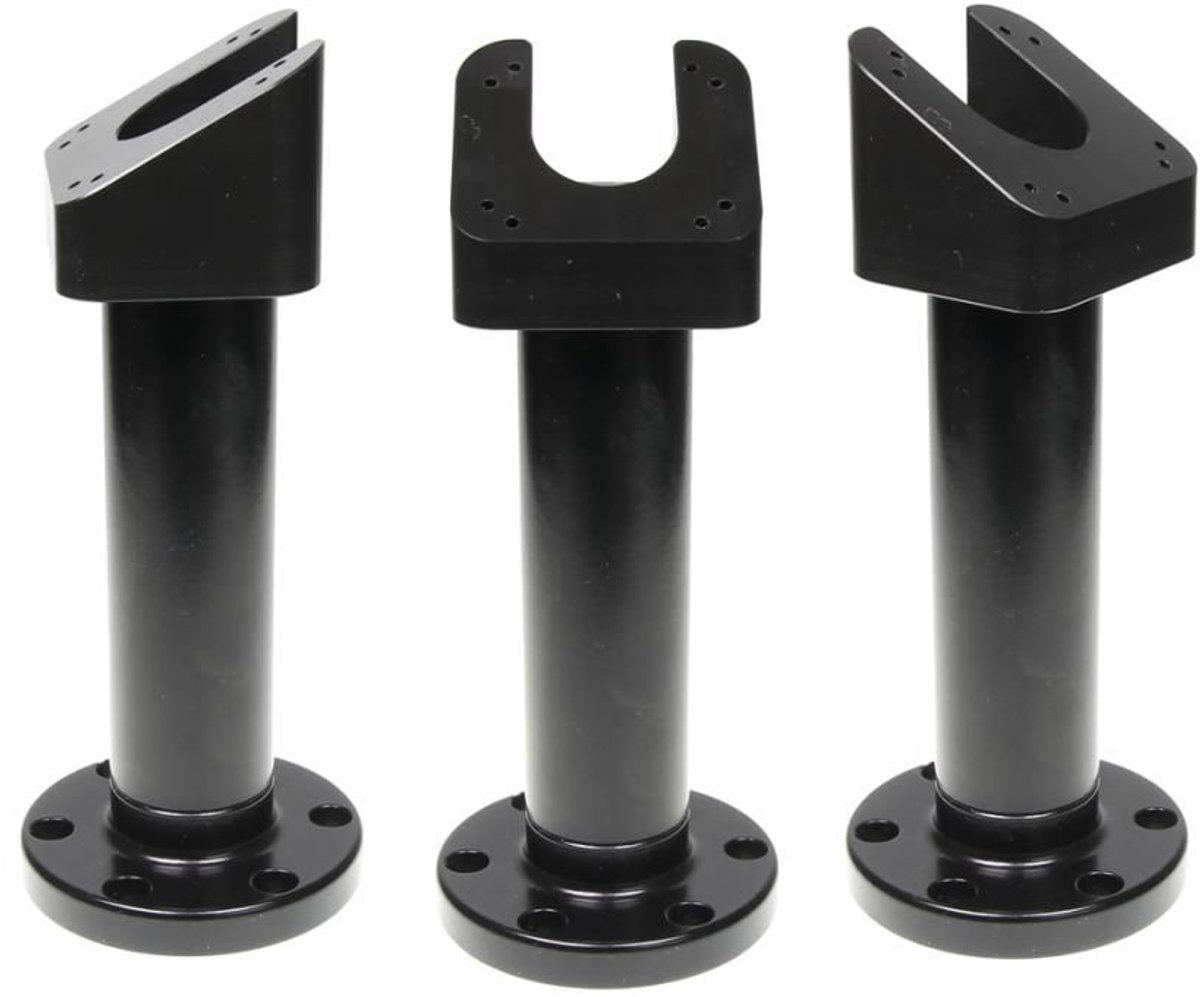 Pedestal Mount 350 degrees swiveling top 30 °