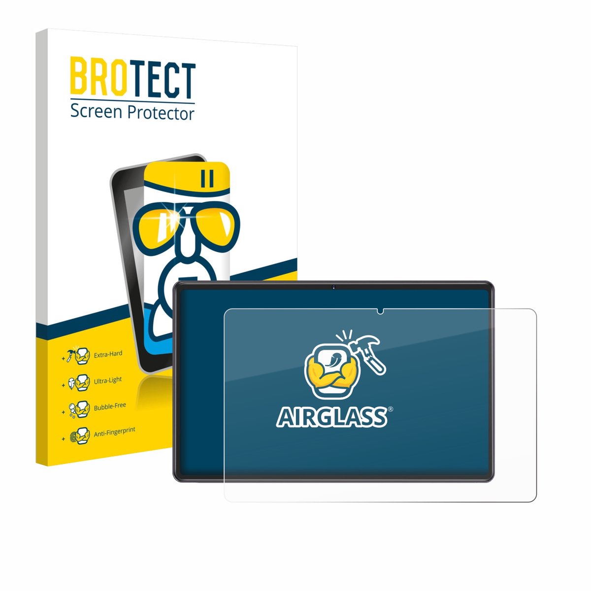 Screenprotector voor ZIOVO Z118 10.1" Beschermglas transparant