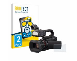 BROTECT - Screenprotector voor Panasonic HC-X1500 - Folie Beschermfolie matte 2 Stuks