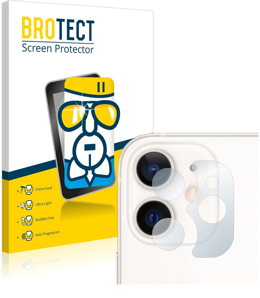 Screenprotector voor Apple iPhone 12 mini (ALLEEN Camera Lens) Beschermglas transparant