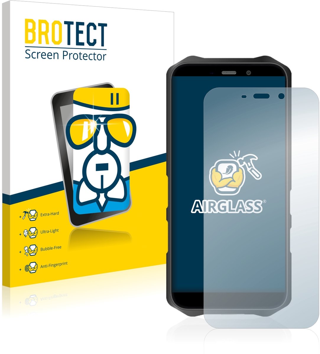 Screenprotector voor Oukitel WP12 Pro Beschermglas transparant