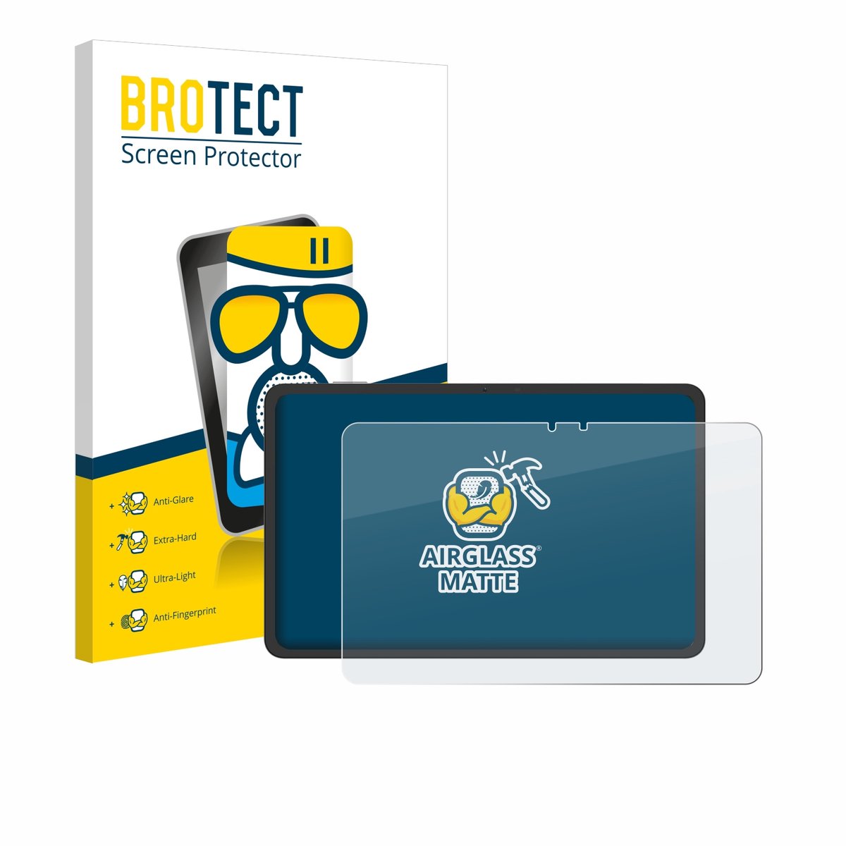 BROTECT - Screenprotector voor VALE V12E-LTE-8128 - Folie Beschermfolie Beschermglas matte