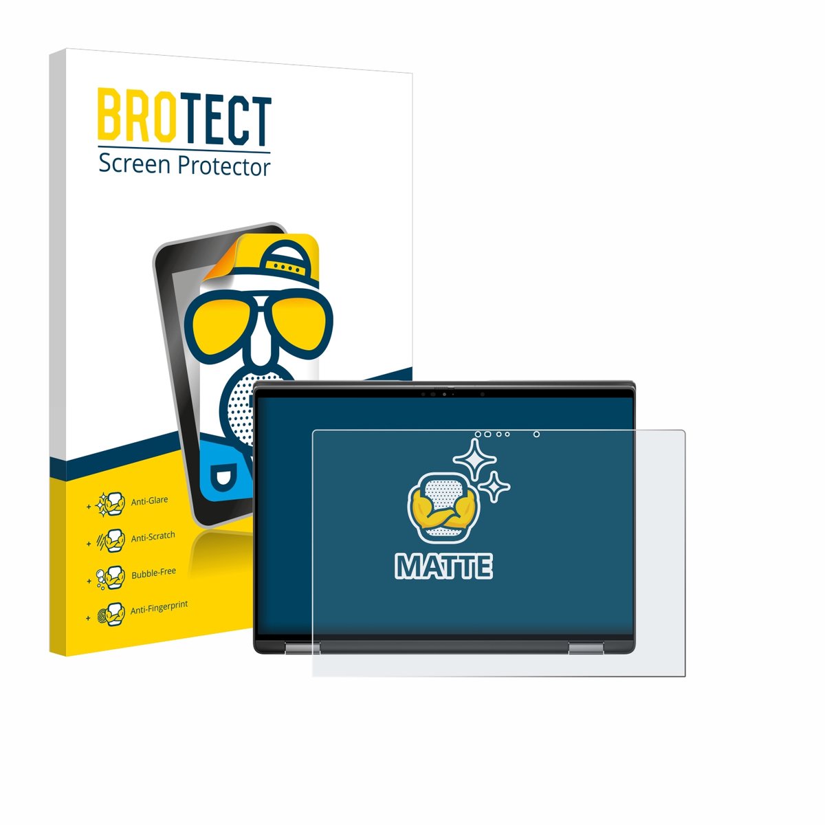 BROTECT - Screenprotector voor Dell Latitude 7440 2-in-1 - Folie Beschermfolie matte