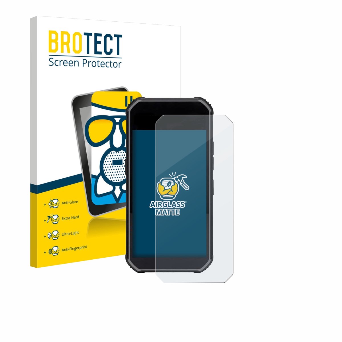 BROTECT - Screenprotector voor SkyCaddie Pro 5X - Folie Beschermfolie Beschermglas matte