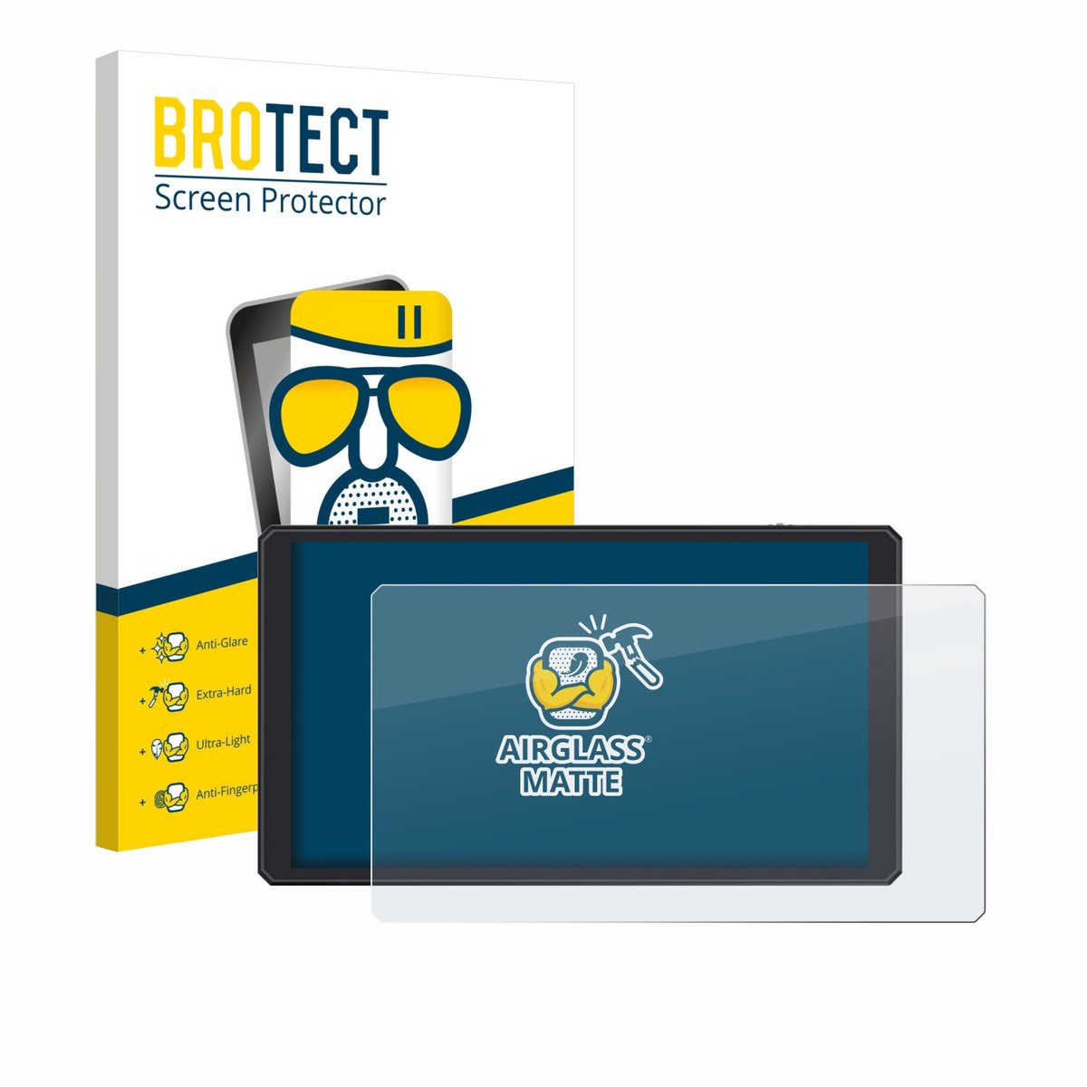 BROTECT - Screenprotector voor Feelworld CUT6 6" - Folie Beschermfolie Beschermglas matte
