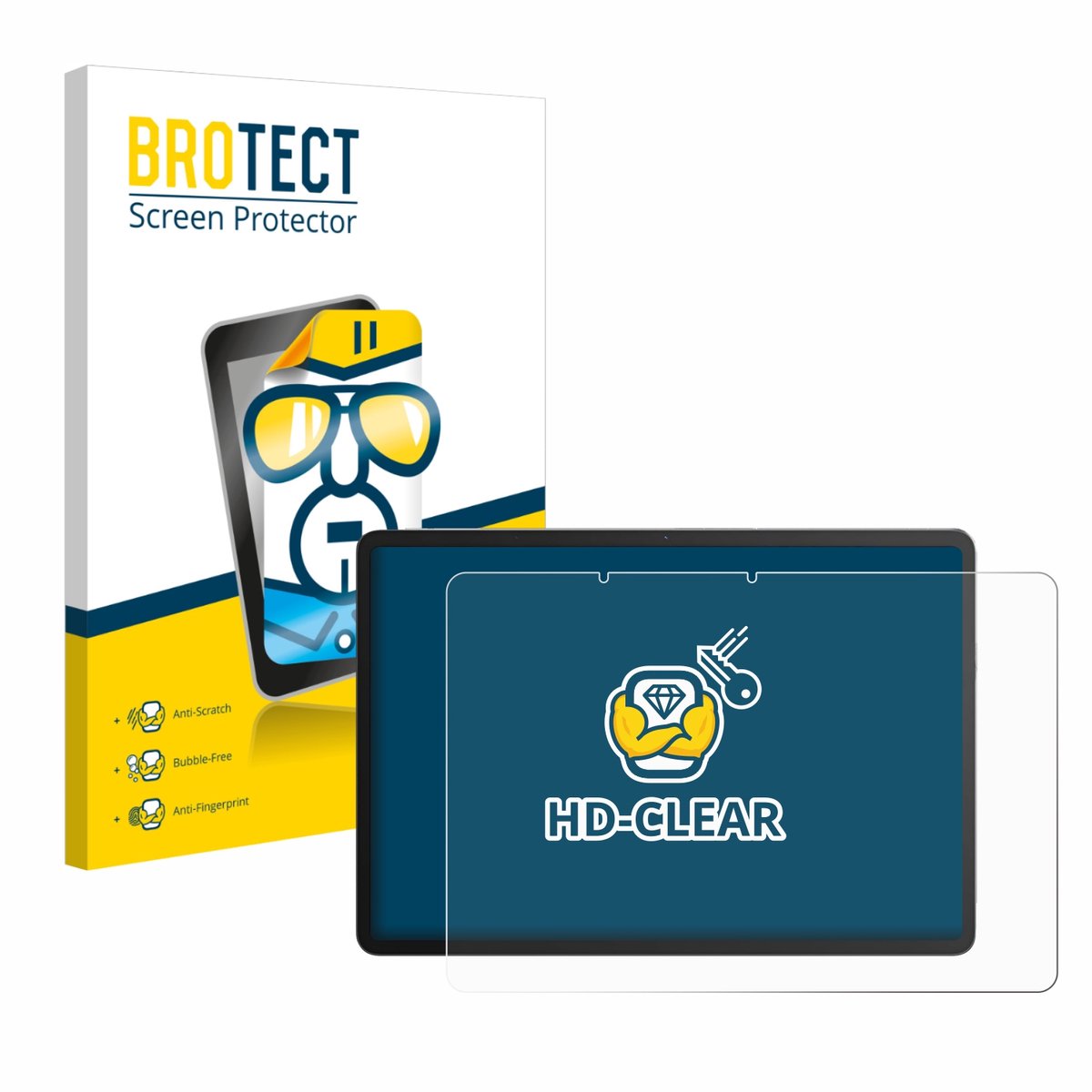 BROTECT - Screenprotector voor Ugee UT3 14.25" - Folie Beschermfolie transparant