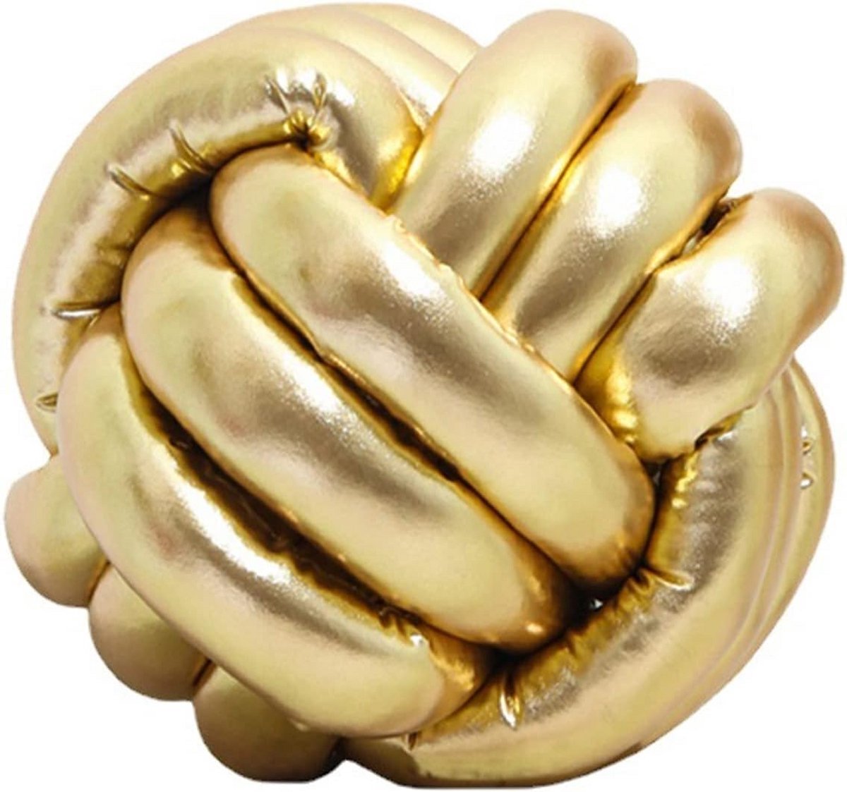 Knoop Bal Kussen 28 cm - Zachte Ronde Sierkussen in Meerdere Kleuren - Decoratief Kussentje voor Bank en Woonkamer