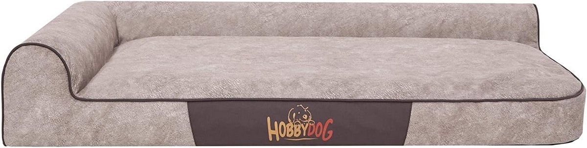 Orthopedisch Hondenbed Beige - Afneembare Wassen Hoes - Geschikt voor Kleine tot Grote Honden