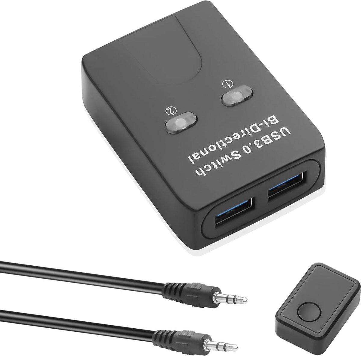 USB 3.0 bidirectionele switch 1-2/2-1 voor laptop printer flashdrive