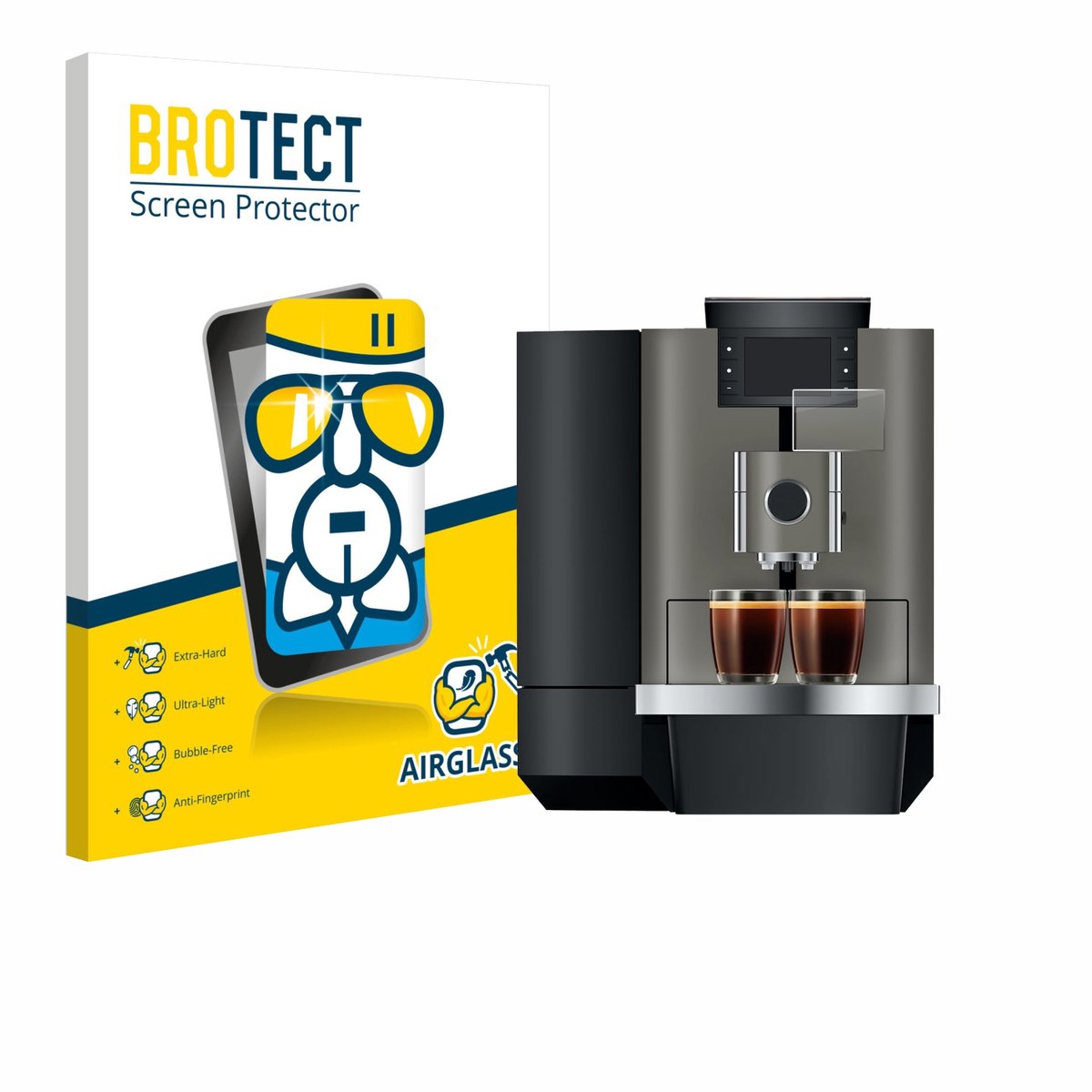 Screenprotector voor Jura X10 Beschermglas transparant