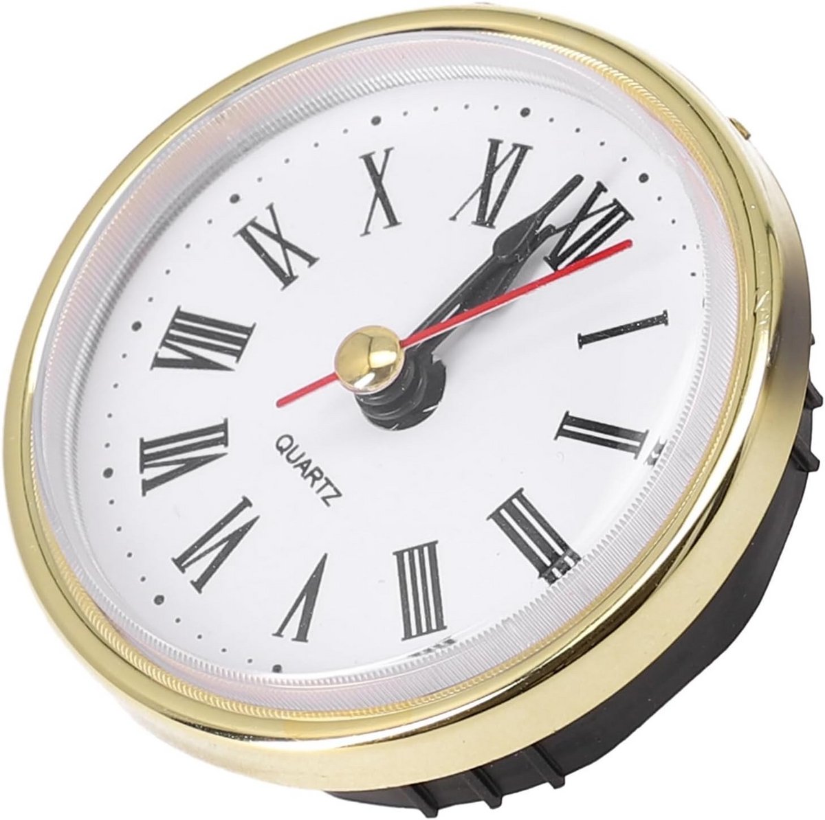 Klokmechanisme Vervanging 65mm Diameter met Romeinse Cijfers voor Wijzerplaat Reparatie