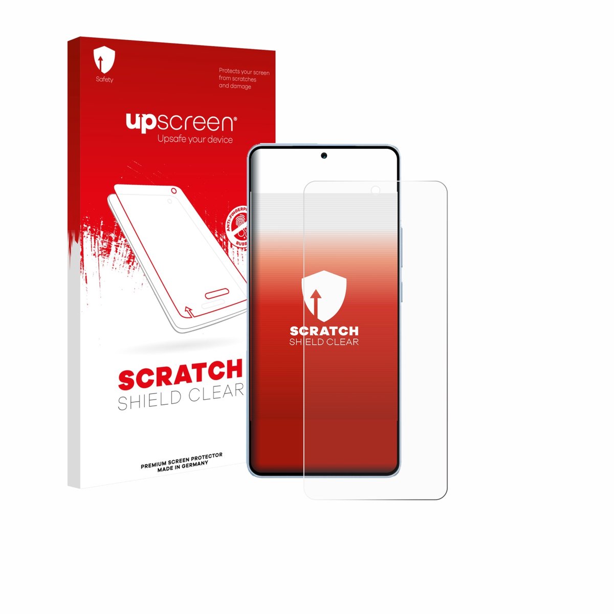 upscreen - Screenprotector voor Vivo iQOO Neo 10 - Folie Beschermfolie transparant
