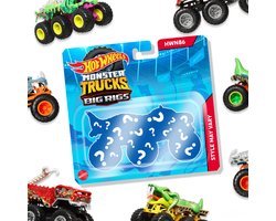 Hot Wheels Monster Trucks Grote Installatie - Monstertruck Transporter